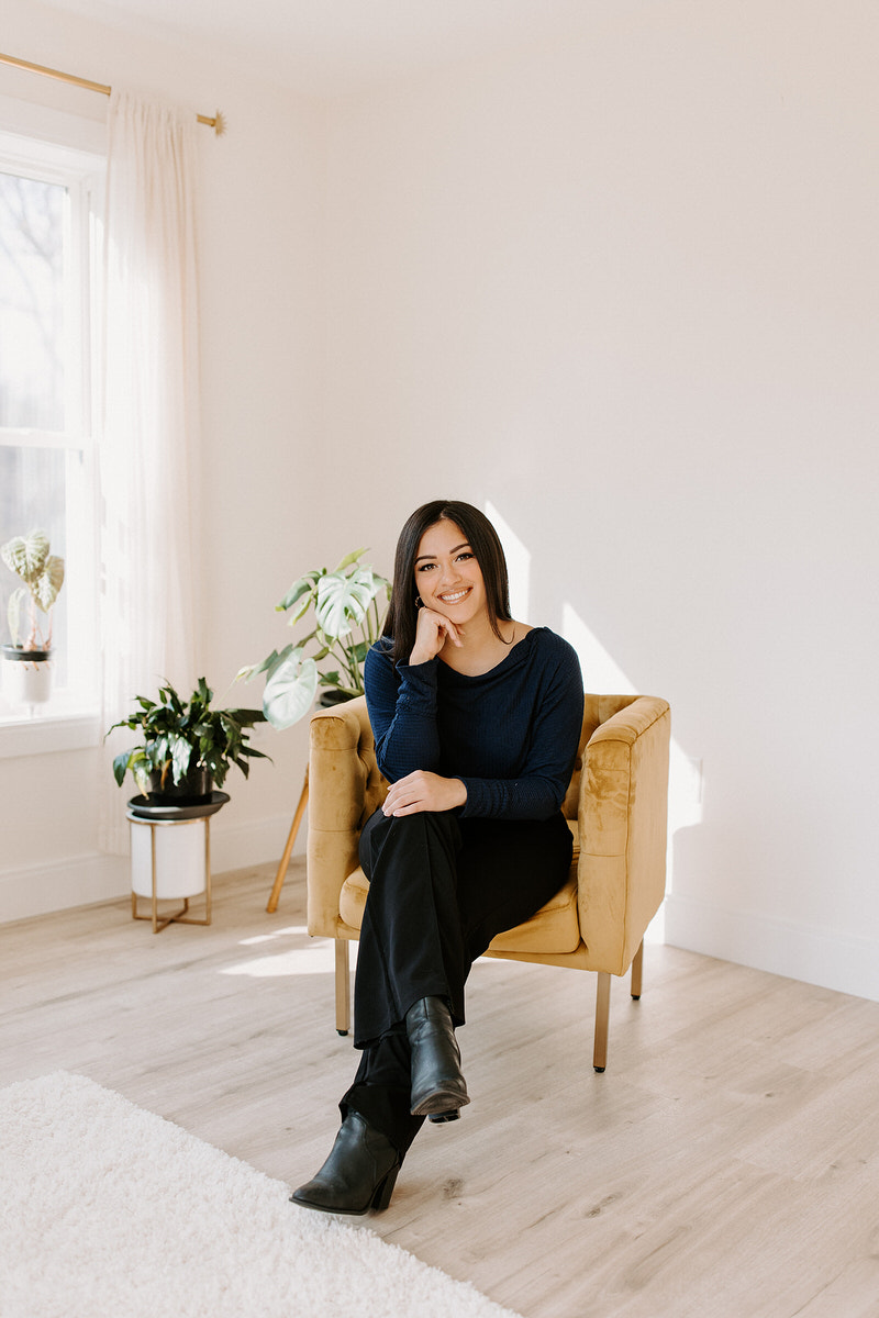 Entrepreneur branding photography for website and marketing